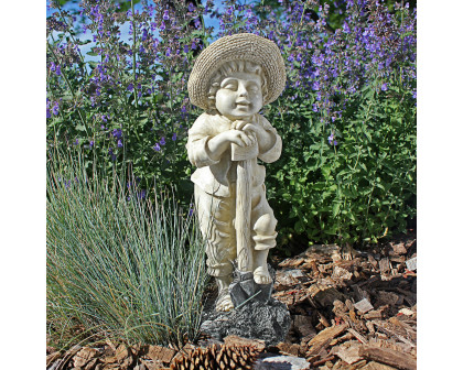 Toscano - Young Gardener Boy Samuel Statue