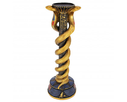 Toscano - Renenutet the Cobra Goddess Altar Candlestick