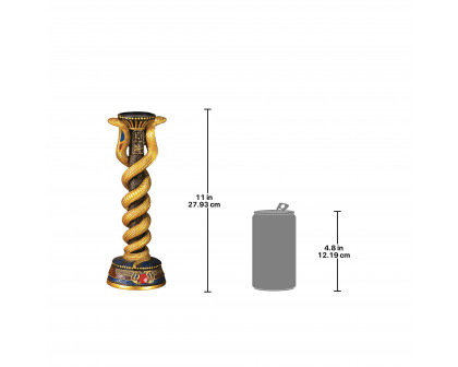 Toscano - Renenutet the Cobra Goddess Altar Candlestick