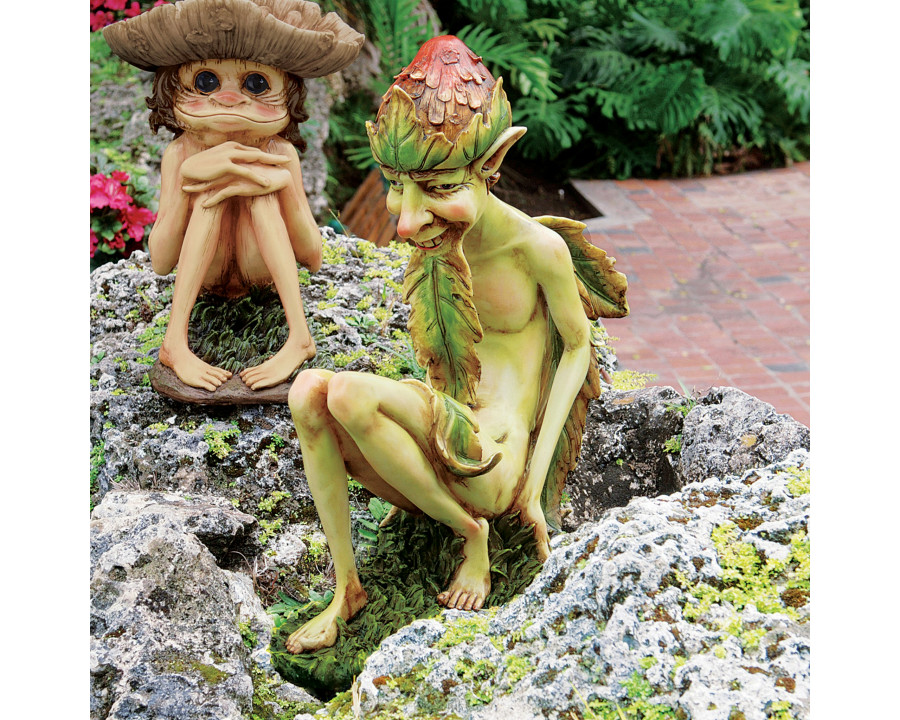 Toscano - Theodor the Garden Troll Statue