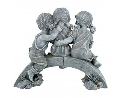 Toscano - Nature Scholars Reading Children Garden Statue