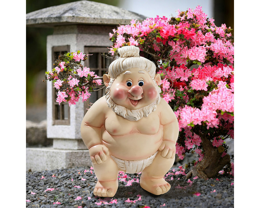 Toscano - Far East Garden Fighters Sumo Gnome Statue