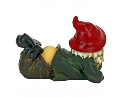 Toscano - Sun Dont Shine Mooning Naughty Garden Gnome Statue