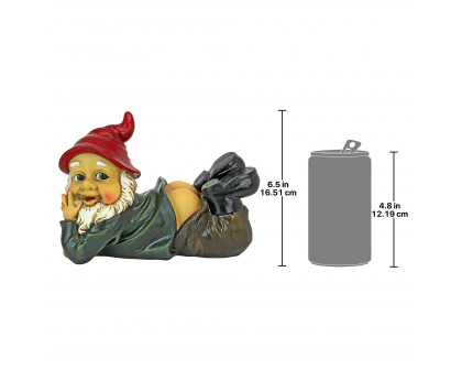 Toscano - Sun Dont Shine Mooning Naughty Garden Gnome Statue