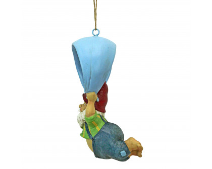 Toscano - Paavo and his Parachute Adrenaline Junkie Hanging Garden Gnome Statue