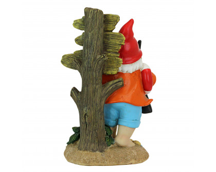 Toscano - Happy Hour Tropical Garden Gnome Statue