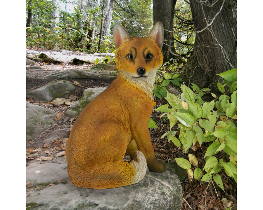 Toscano - Woodiethe Woodland Fox Garden Statue