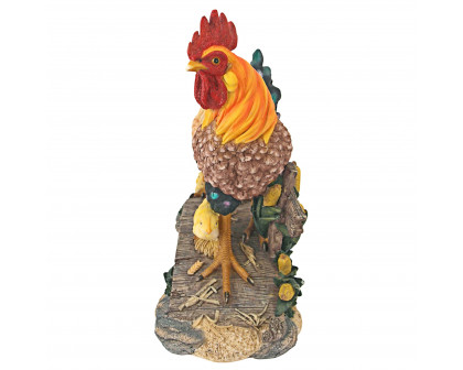 Toscano - Chickens Bridging the Roost Garden Statue