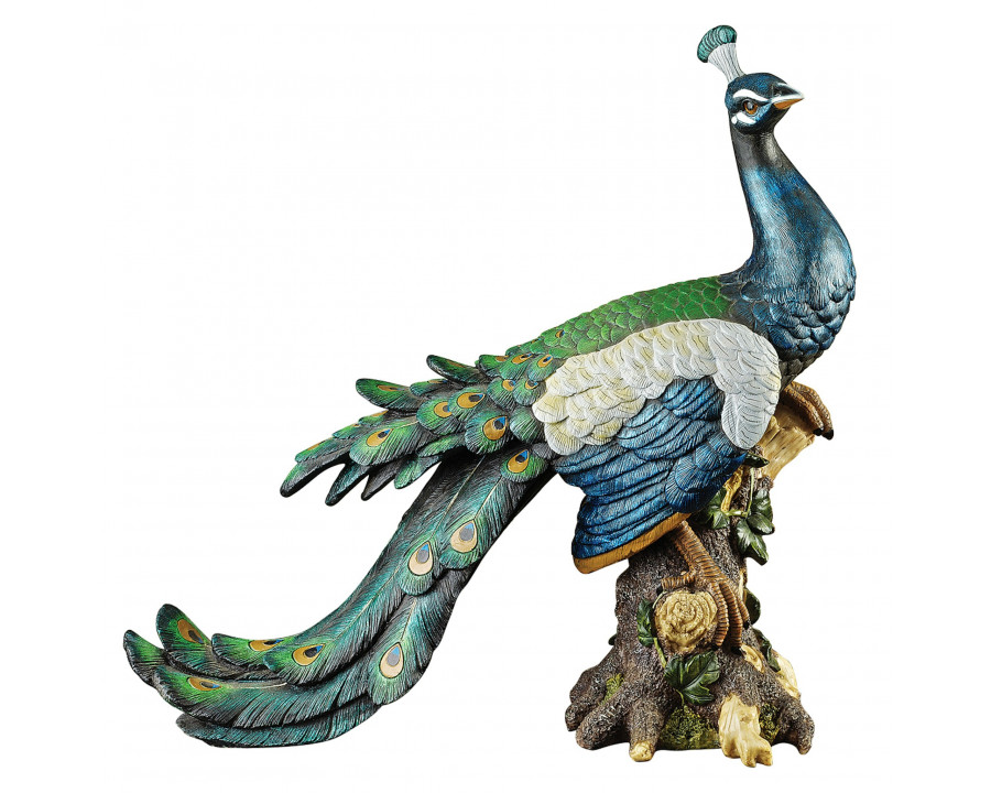 Toscano - Palace Peacock Garden Statue