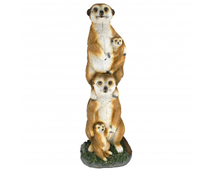 Toscano - Meerkat Generations Garden Statue