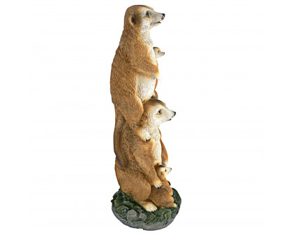 Toscano - Meerkat Generations Garden Statue