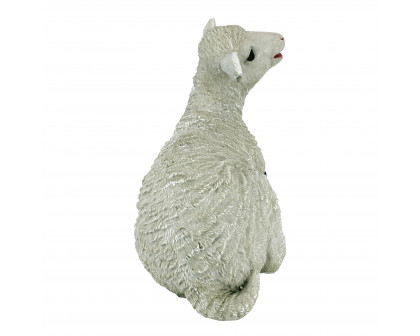 Toscano Yorkshire Lamb Garden Statue - Sitting Lamb