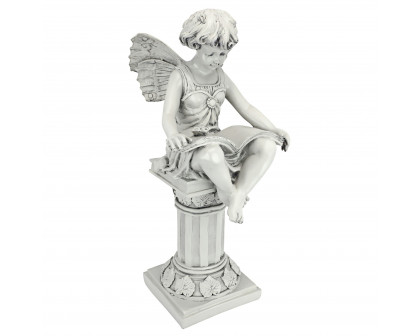 Toscano - The British Reading Fairy Garden Statue