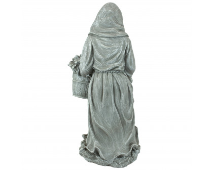 Toscano St. Fiacre the Gardener Patron Saint Statue - Small