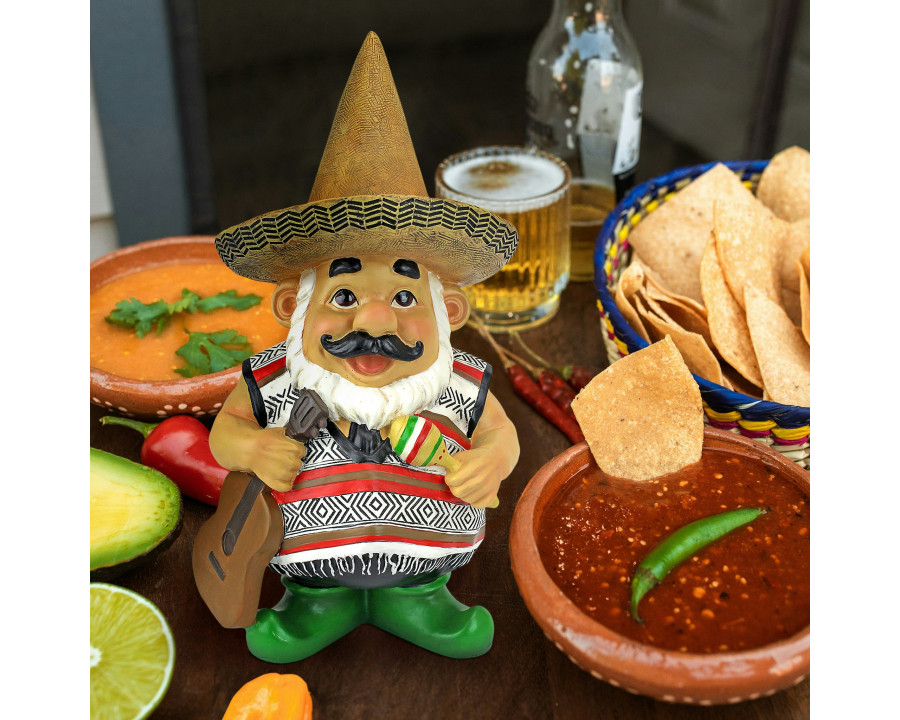 Toscano - Pancho the Mariachi Garden Gnome Statue