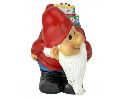 Toscano - Loonie Moonie Happy Birthday Garden Gnome Statue