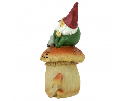 Toscano - Gnome Frog House Garden Statue