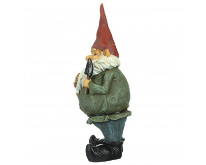 Toscano - Dagobert with Gifts Garden Gnome Statue