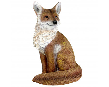 Toscano - Fabian the Flamboyant Fox Garden Statue