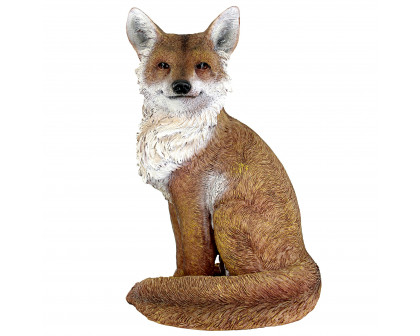 Toscano - Fabian the Flamboyant Fox Garden Statue