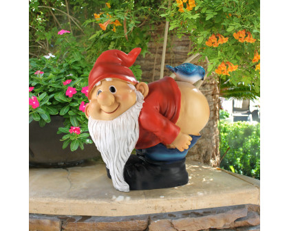 Toscano - Loonie Moonie Bare Buttocks Garden Gnome Statue