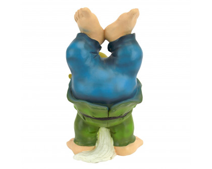 Toscano - Handstand Henry the Garden Gnome Statue