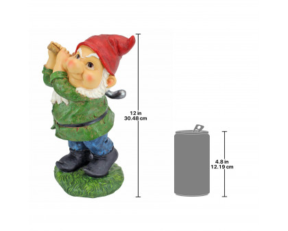 Toscano - Bogey Burt Garden Gnome Statue