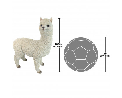 Toscano The Alpacalypse of Alpaca Garden Statues - Medium