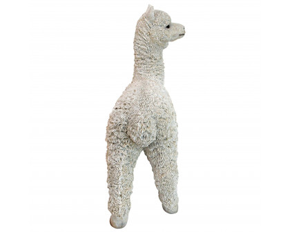 Toscano The Alpacalypse of Alpaca Garden Statue - Baby