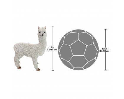 Toscano The Alpacalypse of Alpaca Garden Statue - Baby