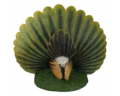 Toscano - Peacock Plumage Garden Statue