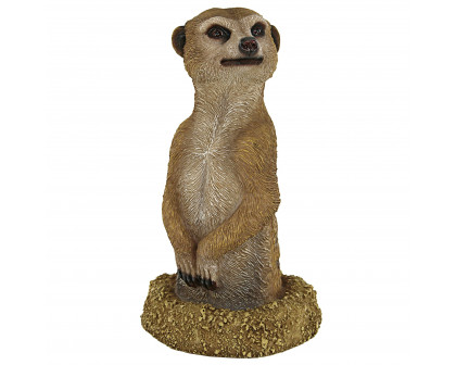 Toscano - Hole in One African Meerkat Garden Statue