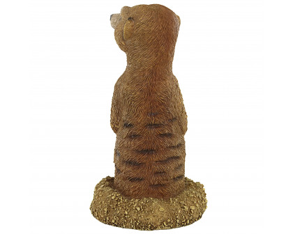 Toscano - Hole in One African Meerkat Garden Statue