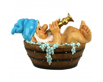 Toscano - Suds the Squeaky Clean Garden Gnome Statue