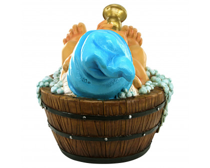 Toscano - Suds the Squeaky Clean Garden Gnome Statue