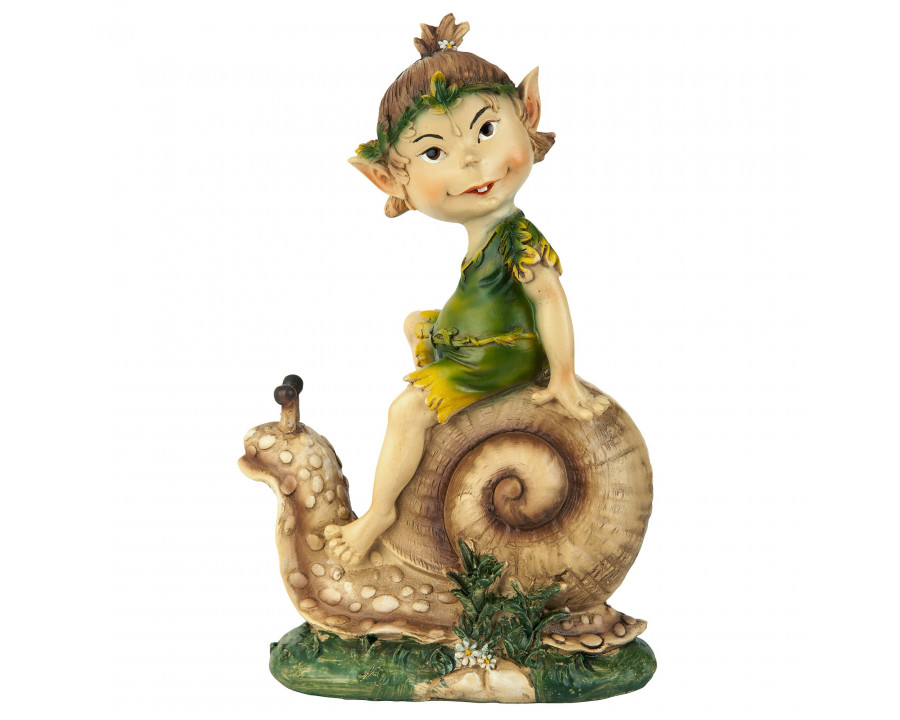 Toscano - Pixie Elfin Gnome Garden Statue