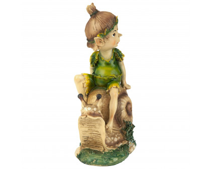 Toscano - Pixie Elfin Gnome Garden Statue