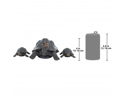 Toscano - Turtle Tribe Garden Tortoise Family Statues