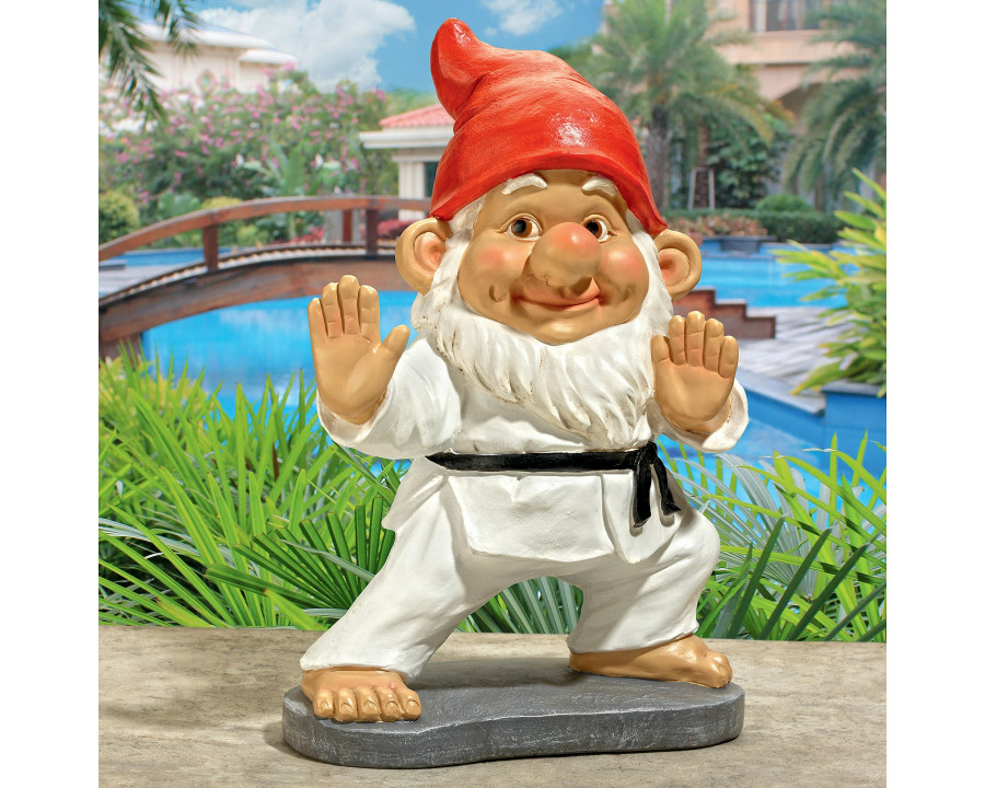 Toscano - Karate Kobi Martial Arts Garden Gnome Statue