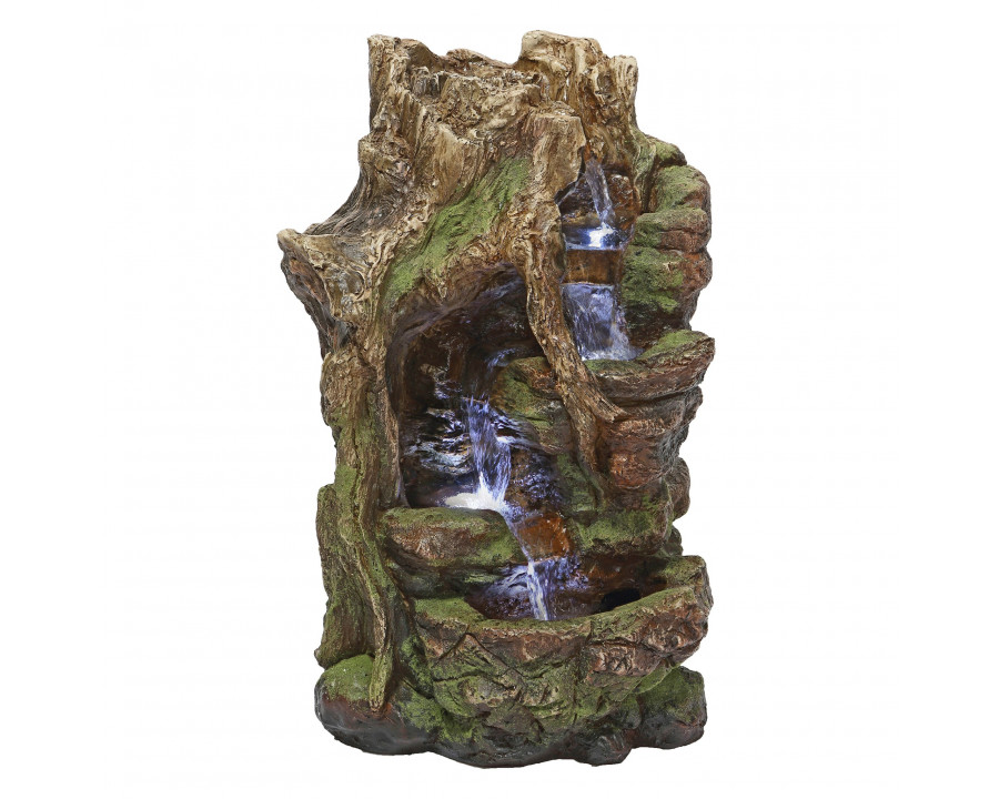 Toscano - Willow Bend Illuminated Garden Fountain