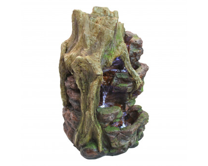 Toscano - Willow Bend Illuminated Garden Fountain