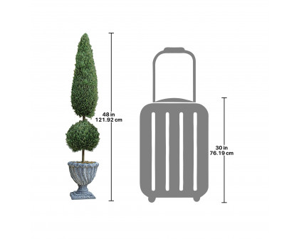 Toscano Classic Topiary Tree Collection - Small