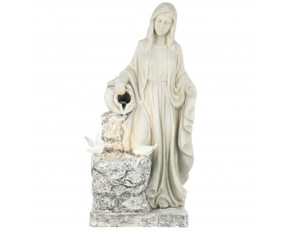 Toscano - The Virgin of Lourdes Healing Waters Sculptural Fountain