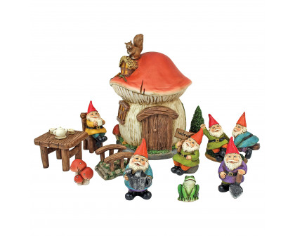 Toscano - Tiny Forest Friends Gnome Garden Statue