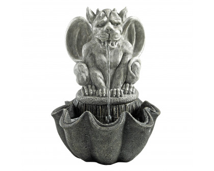 Toscano - Cedric the Squirt Gothic Gargoyle Fountain