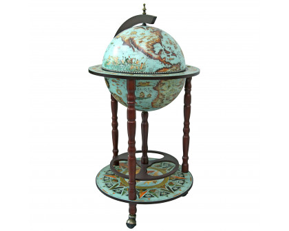 Toscano - Sixteenth-Century Cielo Replica Globe Bar Cabinet