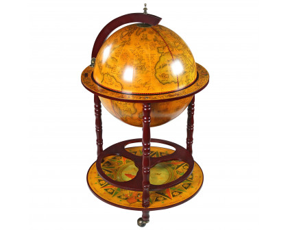 Toscano - Sixteenth-Century Italian Replica Globe Bar Cabinet