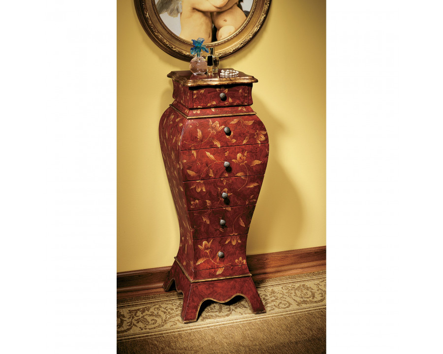 Toscano - Villandry Bombe Chest in Wood