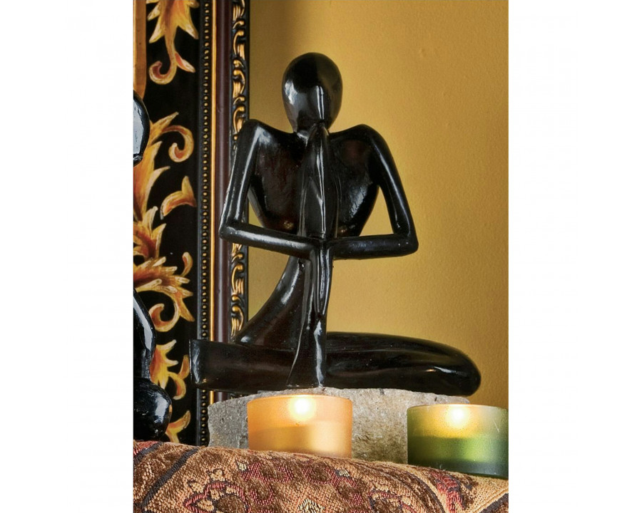 Toscano Authentic Balinese Yogi Meditation Sculpture