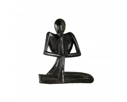 Toscano Authentic Balinese Yogi Meditation Sculpture